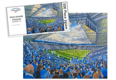 King Power Stadium Fine Art Jigsaw Puzzle - Leicester City FC